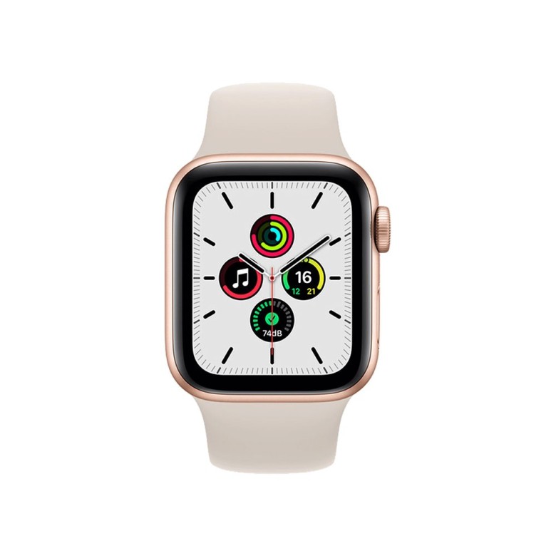 Apple Watch SE GPS, 44mm Gold Aluminium Case