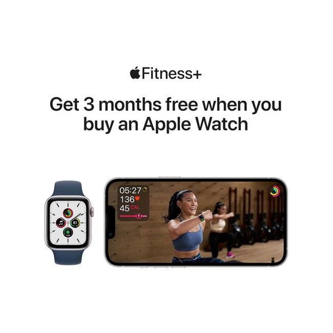 Apple Watch SE GPS, 44mm Gold Aluminium Case